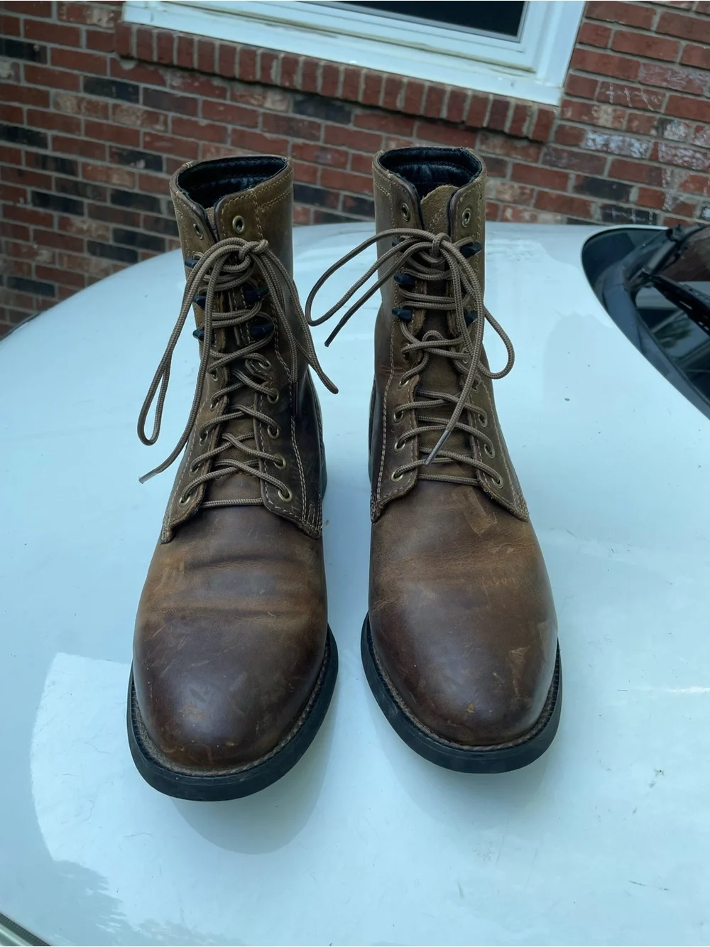 Ariat Heritage Lacer Western Boots Size 8.5 D